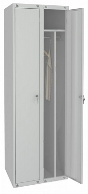 Металлический шкаф для одежды ШМ-221 (800)