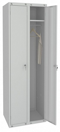 Металлический шкаф для одежды ШМ-22 (500)