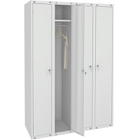 Металлический шкаф для одежды ШМ-44 (400)