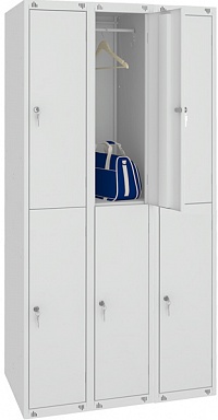 Металлический шкаф для одежды ШМ-36 (400)