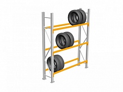 Стеллаж для шин и колес Prostor XL Shelf 1500*500*3000