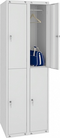 Металлический шкаф для одежды ШМ-24